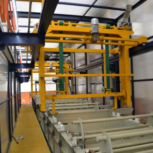 Поиск производителей линии гальваники барабанного типа.