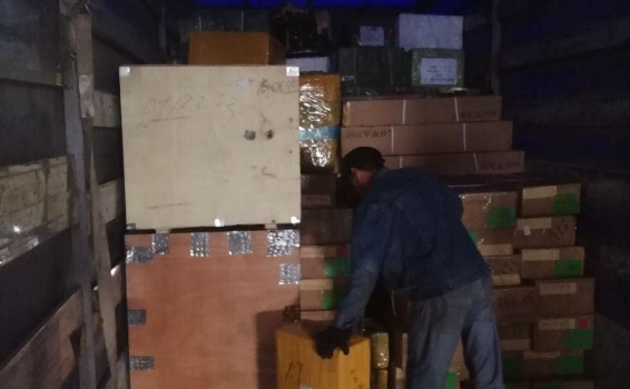 В пятницу, 07.06, очередная партия сборного груза ...