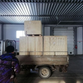 <p>Отгрузили партию лазерных станков с СВХ в адрес Компании &ndash; Клиента.</p>
