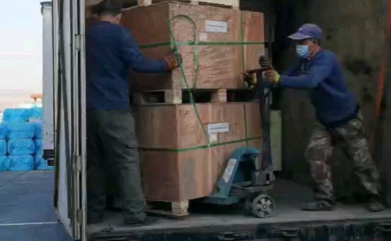 Очередная партия сборных грузов вчера была размеще...