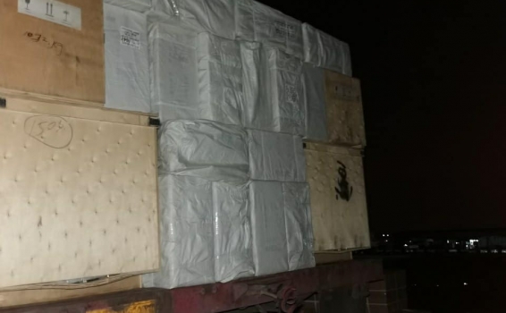 Очередная партия сборного груза направлена в автом...