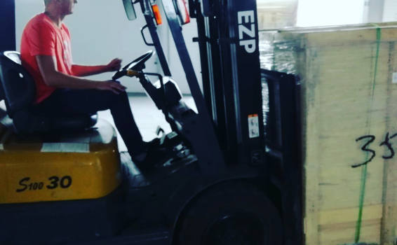 Итак, только сегодня машина зашла на СВХ 