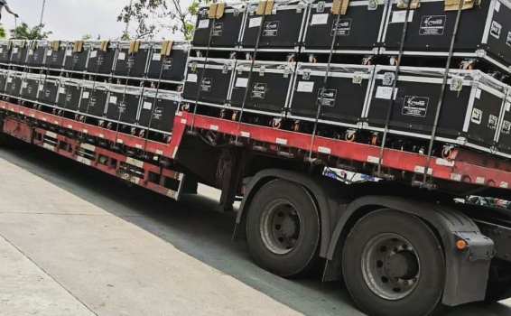 Сегодня приняли светодиодный экран к доставке на с...