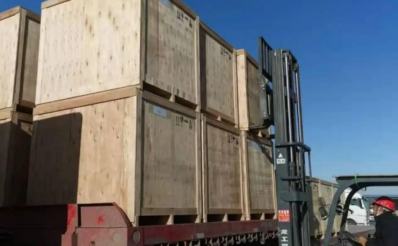 Переместили очередную партию сборного груза в пунк...