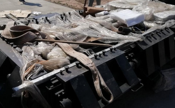 Выгрузка наплавочной установки: процесс вызвал жив...