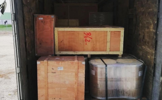 Наплавочная установка выпущена, загружена, отправл...