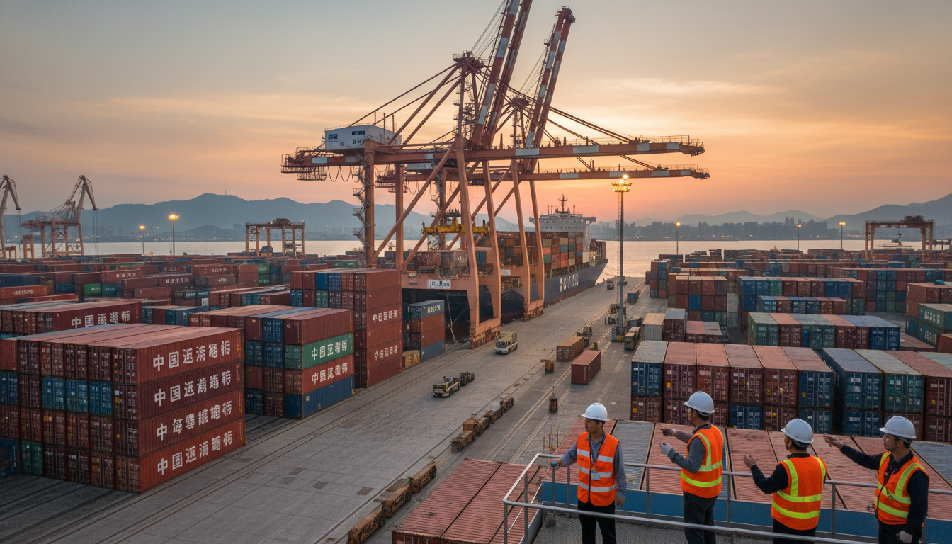 Доставка грузов из Китая морскими контейнерами