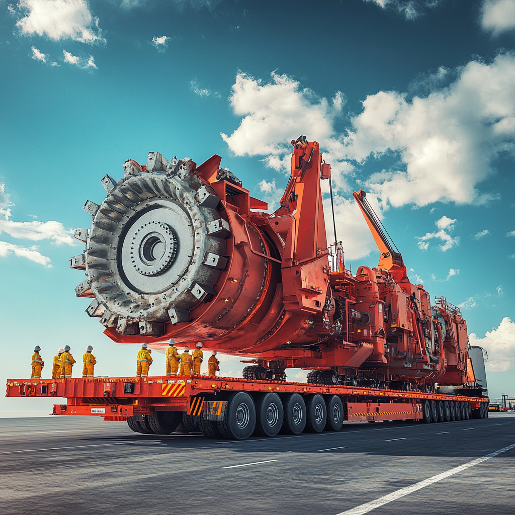 Доставка негабаритных и крупногабаритных грузов из Китая