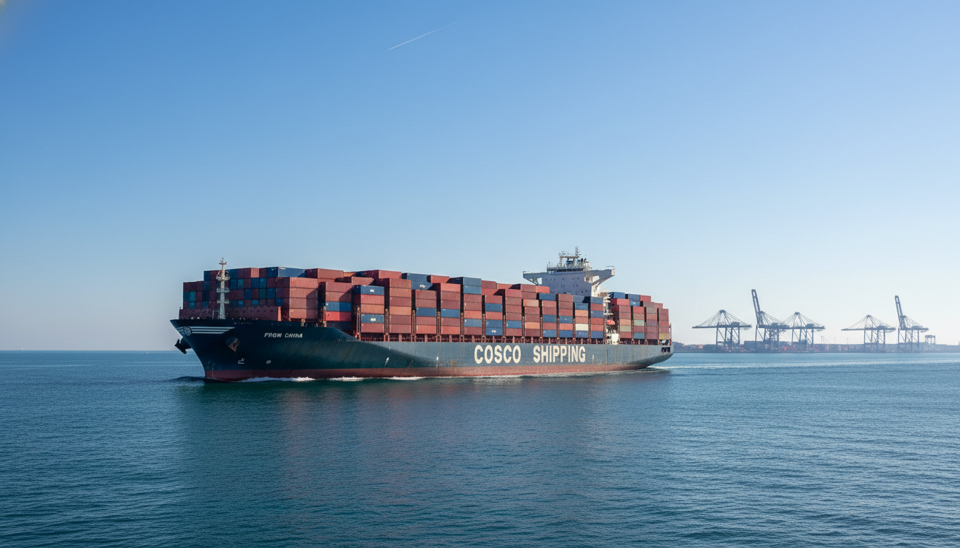 Морские грузоперевозки из Китая